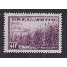 ARGENTINA 1935 GJ 789 ESTAMPILLA MINT RAYOS RECTOS